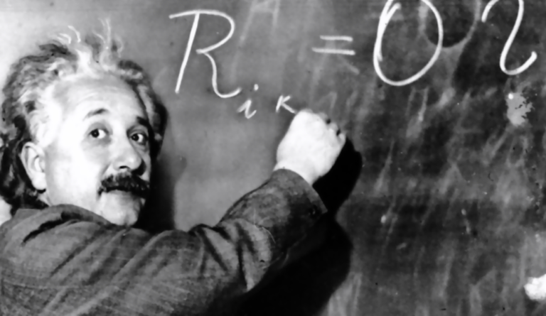 Albert Einstein On The Moon (Image)