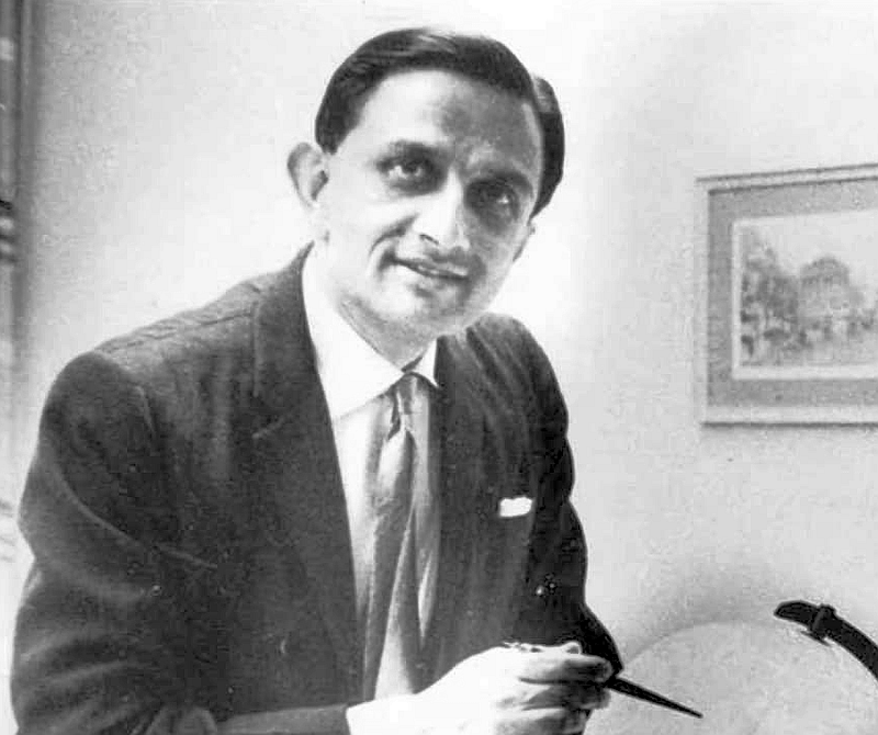 Dr Vikram Sarabhai (ISRO Photo)
